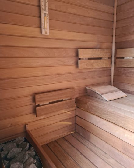 Suchá sauna vo Valčianskej doline