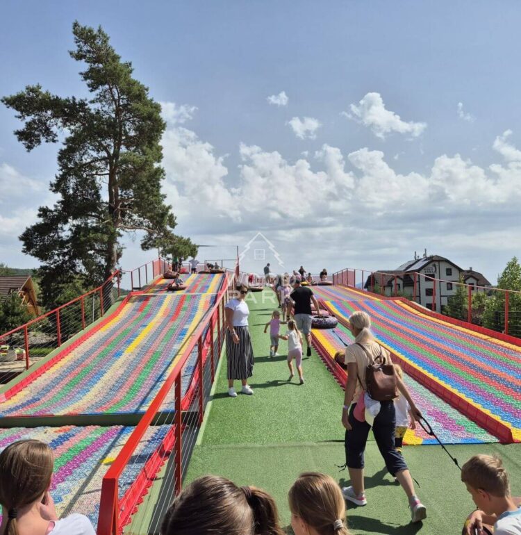 Yetiland detské šmýkľavky